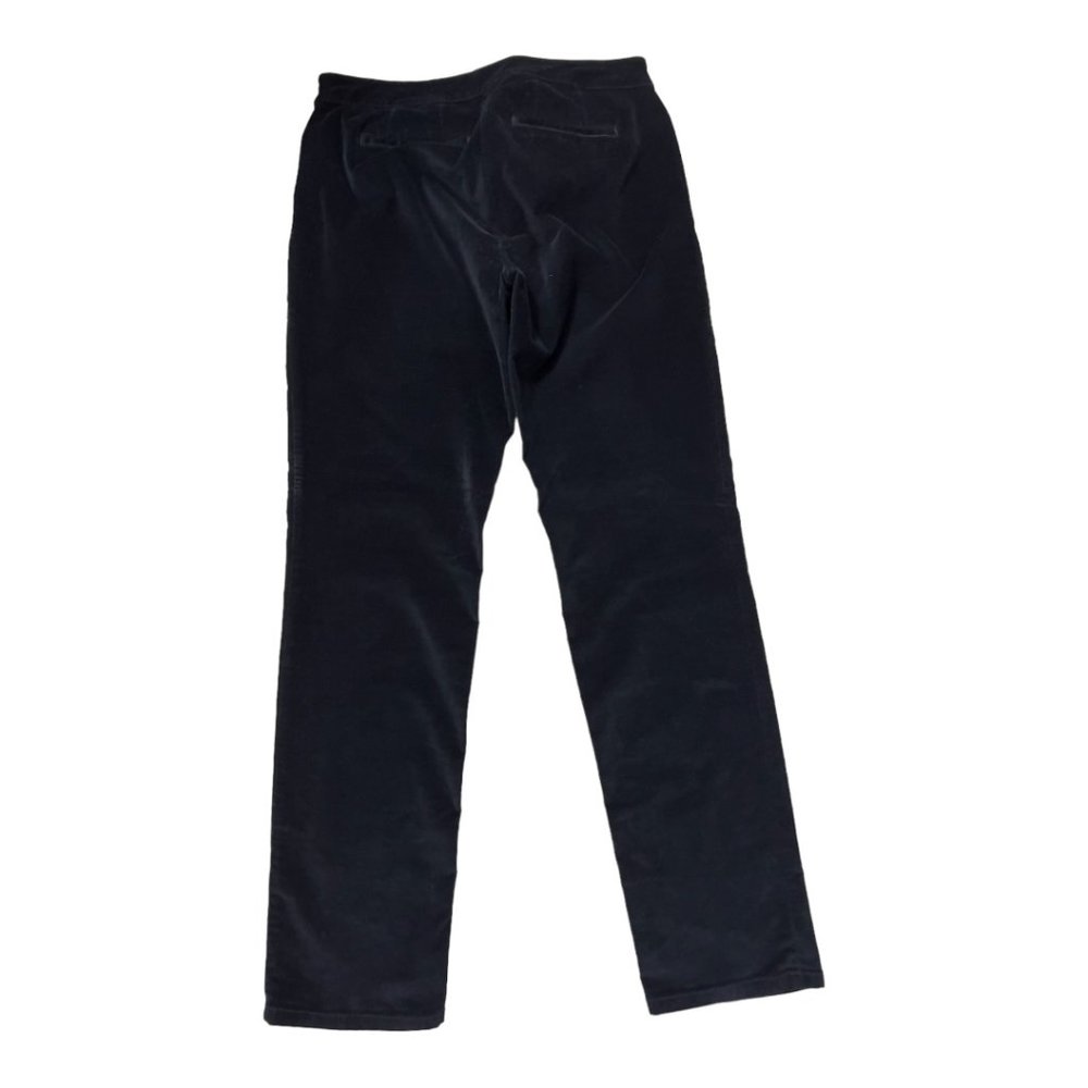 J. Jill Women's Pant Black Corduroy Size 6 Straight Leg Waist 30" - Picture 2 of 7